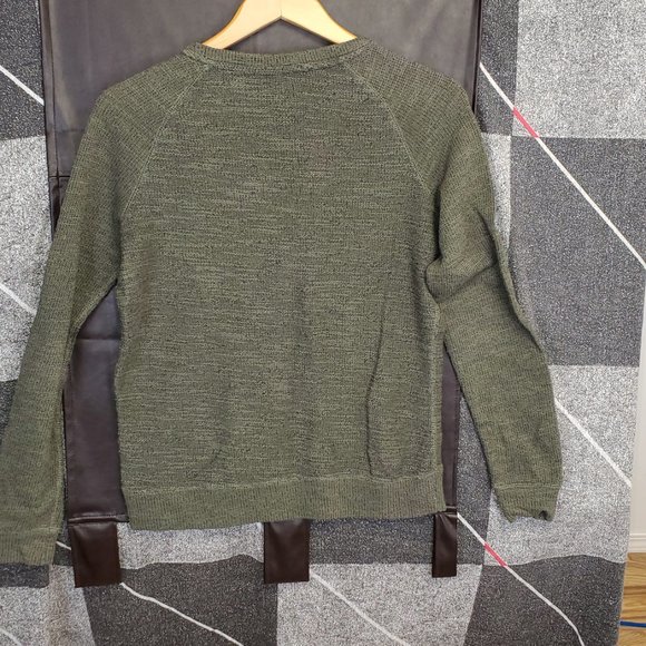 Roots Canada  Tight Knit Pullover Sweater green - Picture 2 of 6